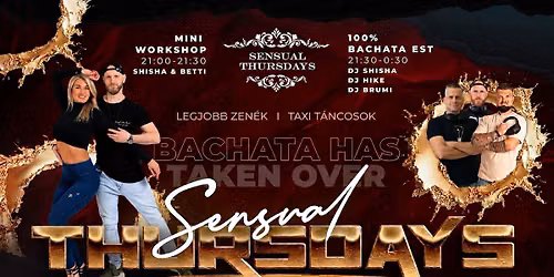 Sensual Thursdays 100% Bachata Party + After party