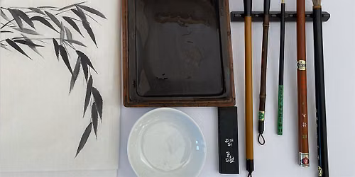 Sumi-e Japanese Ink Painting \u2013 Nerine