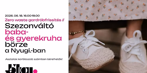 Baba- \u00e9s gyerekruha b\u00f6rze a Nyugi.-ban