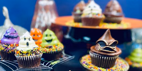 Halloween High Hat Cupcakes \u2014 Florida Academy of Baking