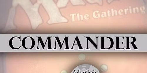 Bracket 4 Commander "non-cEDH" Tournament