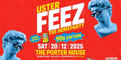 Uster FEEZ - 90s Edition - #Partylife