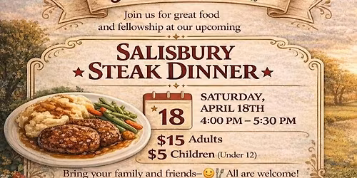 Salisbury Steak Dinner