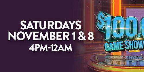 $100,000 Gameshow Giveaway 