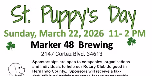 St. Puppy's Day 2026