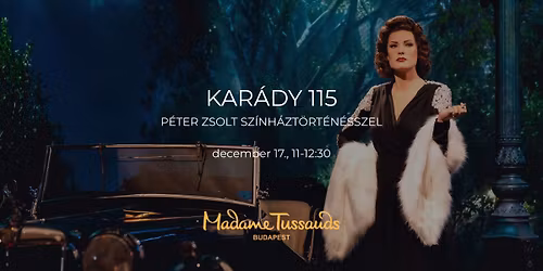 Kar\u00e1dy 115 - Ismerd meg a sz\u00edn\u00e9szn\u0151t k\u00f6zelebbr\u0151l!