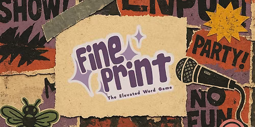 Fine Print: An Elevated Word Game at Renegade Brewing