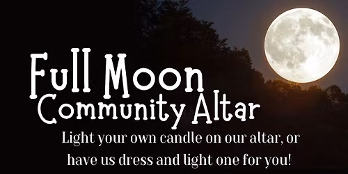 Full Moon Community Altar