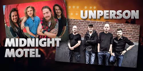 Unperson & Midnight Motel @ StudioGonz - High Energy Rock