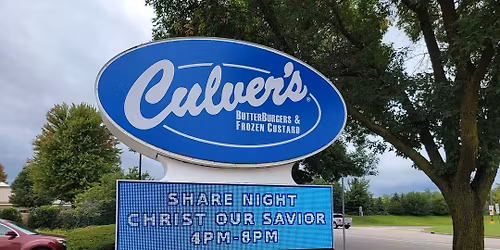 Culver's Share Night