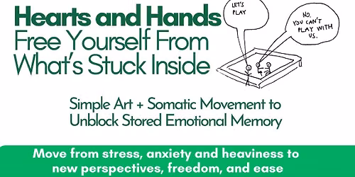 Hearts and Hands - A Somatic Drawing Workshop with Nada Kanaan