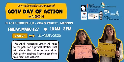 Madison - GOTV Day of Action