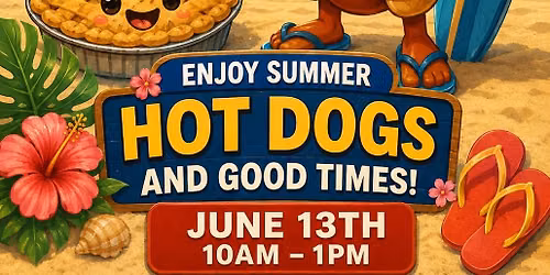Hot Dog & \ud83c\udf4e Pie Sale 