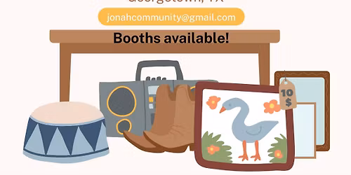 Jonah Community Center Yard Sale