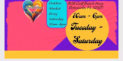 Art N Soul Studio and Galleria Outdoor Vendor Market