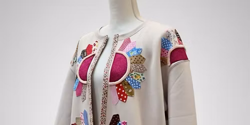 Sweatshirt Jacket with Roberta