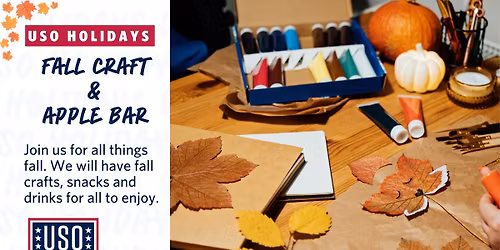Fall Craft & Apple Bar for All Ages