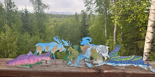 CoLab-orations: Wood Animal Painting
