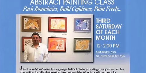 Monthly Abstract Painting Class