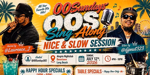 00Sundays' 00's Sing Along - Nice & Slow Session