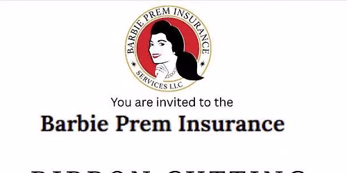 Barbie Prem Insurance Ribbon Cutting 