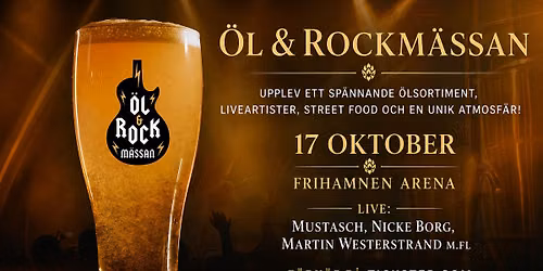 Sveriges st\u00f6rsta \u00d6l & Rockm\u00e4ssa 2026