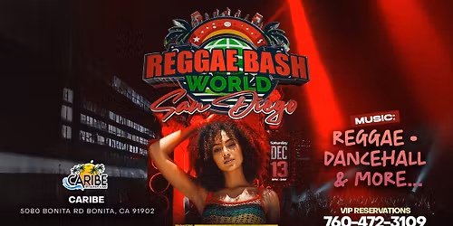 Reggae Bash World San Diego