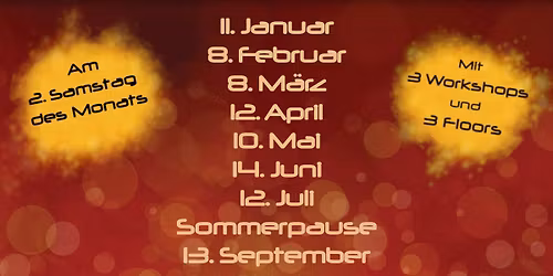 Fiesta Pasi\u00f3n- 3 Workshops und 3 Floors