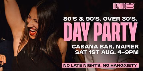 80s &amp; 90s Over 30s Daytime Clubbing - NAPIER\ud83e\udea9
