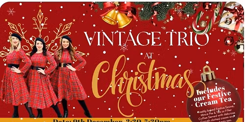 Vintage Trio at Christmas