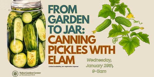 From Garden to Jar: Canning Pickles with Elam