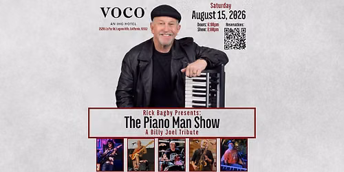 The Piano Man: A Tribute To Billy Joel at Voco Hotel