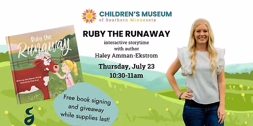 Ruby the Runaway - Interactive Storytime and Book Signing