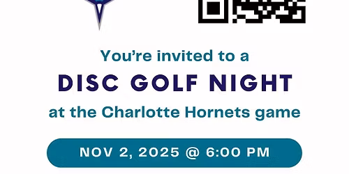 Disc Golf Night at the Charlotte Hornets