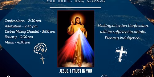 Divine Mercy Sunday Regional Gathering