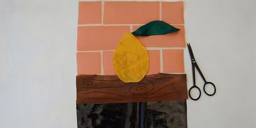 Still Life Textile Collage at Red House Museum and Gardens