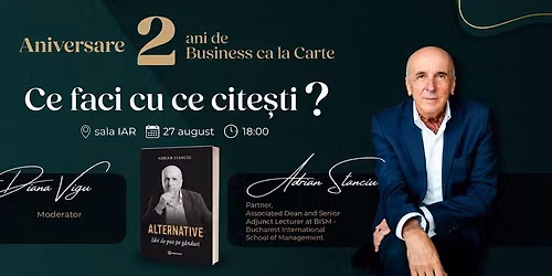 \ud83d\udcda De ce mai citim? \u2014 2 ani de Business ca la Carte