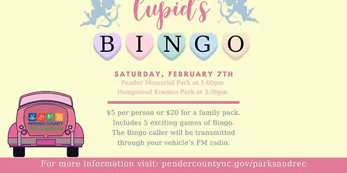 Drive-in Cupids Bingo Hampstead