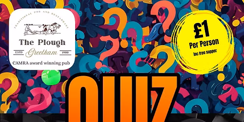 Quiz Night at The Plough