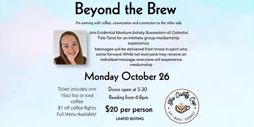 Beyond the Brew an Evening with Spirit