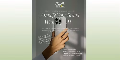 Amplify Your Brand with AI: Content Strategy & Planning Workshop