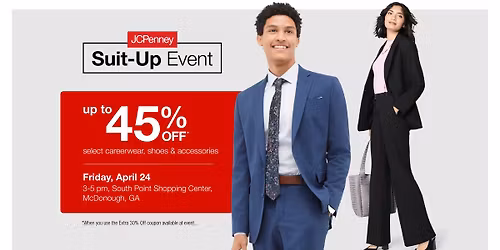 JCPenney Suit Up Event 
