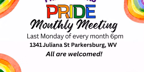 Monthly Pride Meeting! 🏳️‍🌈