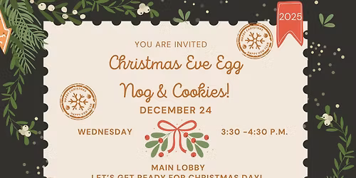 Christmas Eve Eggnog & Cookies! \ud83c\udf6a\ud83c\udf85\ud83c\udffc