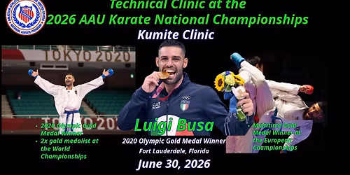 Luigi Busa - Kumite Clinic