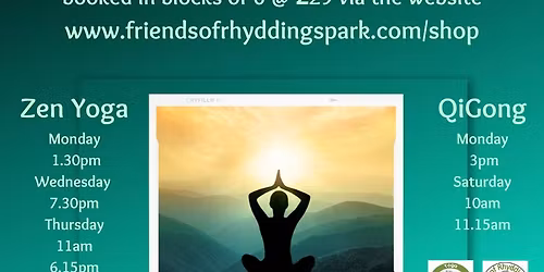 Zen Yoga - Monday 1.30pm