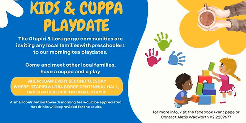Kids & Cuppa playdate 