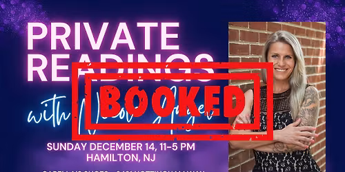 SOLD OUT! Private Readings - Experience a One-of-a-Kind Connection with Spirit