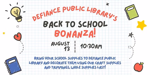 Back-to-School Bonanza