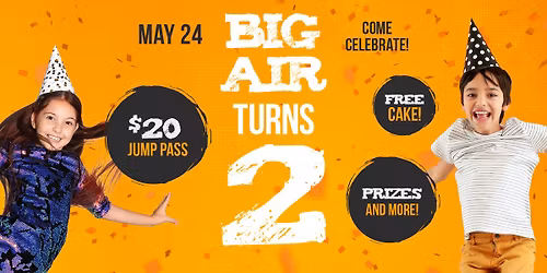 Big Air Turns 2! \ud83c\udf89